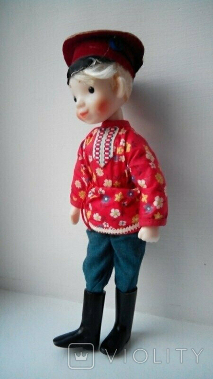 Вінтажна лялька-перука Перший хлопець 8 березня Лялька СРСР, фото №5