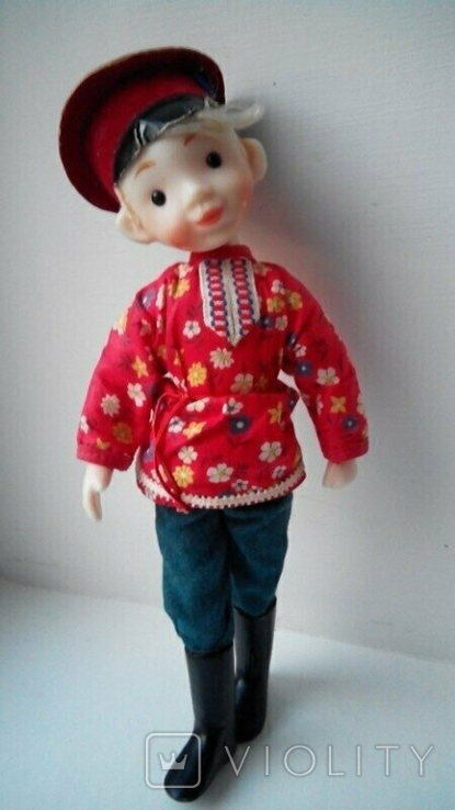 Вінтажна лялька-перука Перший хлопець 8 березня Лялька СРСР, фото №8