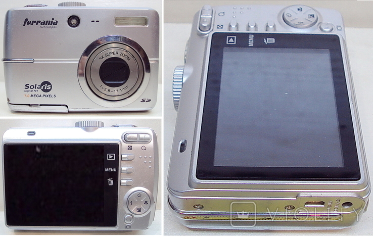 Цифровой фотоаппарат Ferrania 1-шт. на реставрацию или запчасти, фото №3