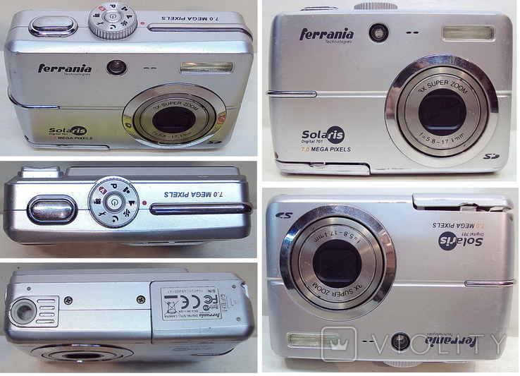 Цифровой фотоаппарат Ferrania 1-шт. на реставрацию или запчасти, фото №12