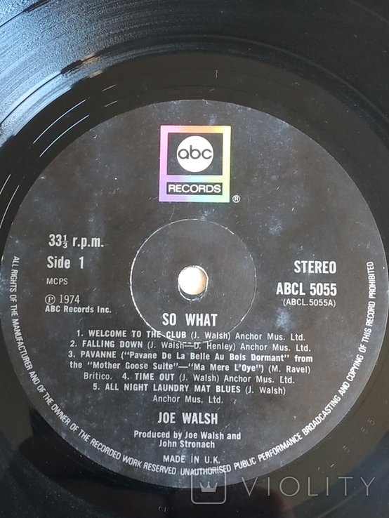 JOE WALSH So What 1974 года Великобритания, photo number 11