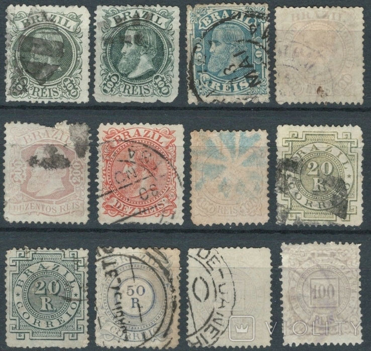 Т12 Бразилия 1881-1884 (71 евро)