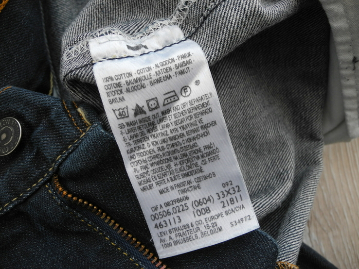 Джинсы Levis 506 33/32 ( Сост Нового ), numer zdjęcia 7