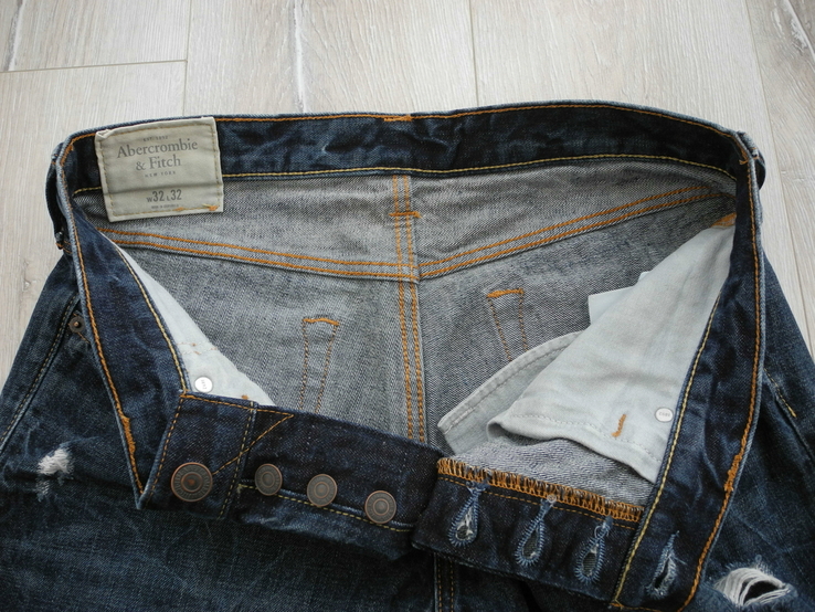 Джинсы Abercrombie s Fitch 32/32 ( Guatemala USA ) Новое, numer zdjęcia 6