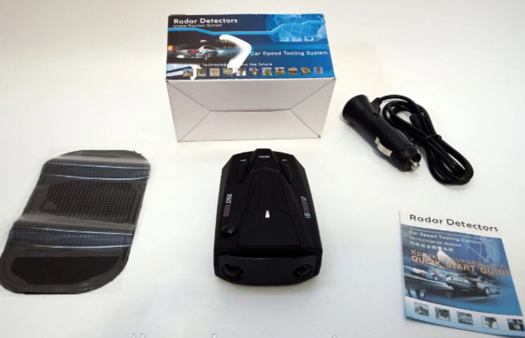 Антирадар Радар детектор світлодіодний Radar Detector GRB 16 BAND V9, numer zdjęcia 2