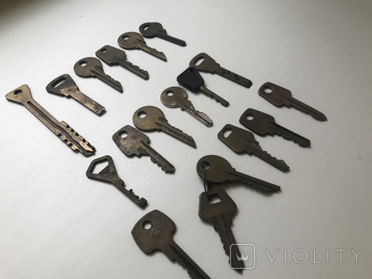 Ключи разные бронзовые, фото №7