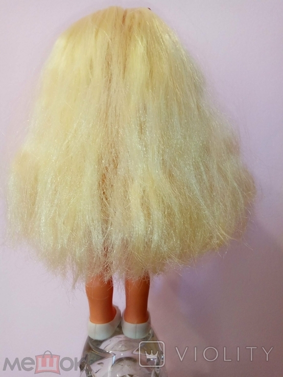 Кукла криворучка Раунштайн Rauenstein длинные волосы ГДР, фото №4