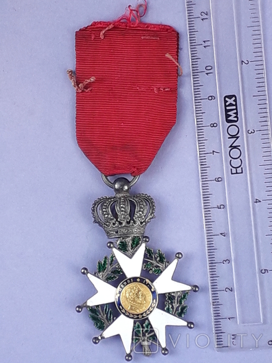 Знак Ордена Почётного Легиона, степень кавалера, Франция, Генрих IV (2-я четв. XIX)