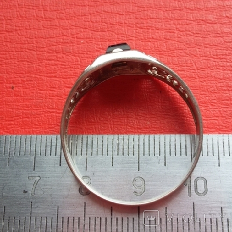 Перстень 925* с камнем, фото №10