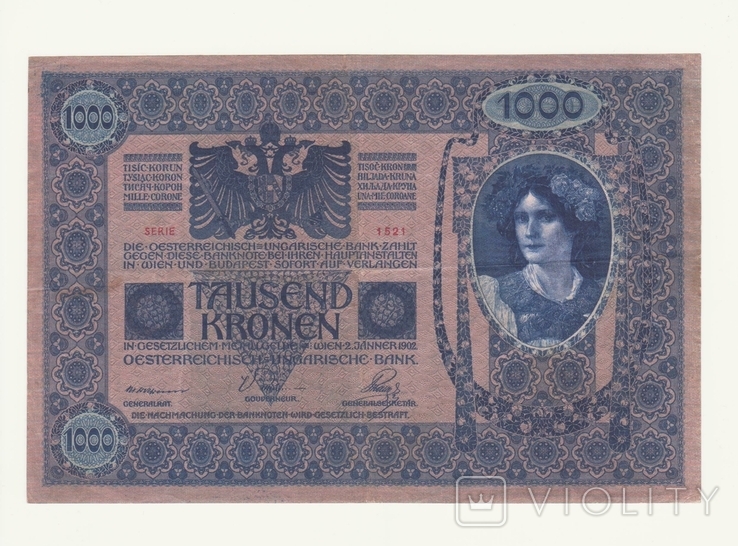 1000 крон 1902, фото №5