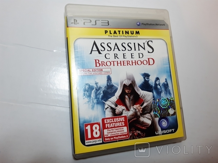 Диск для PS3 лицензия Assassin's Creed BrotherHood