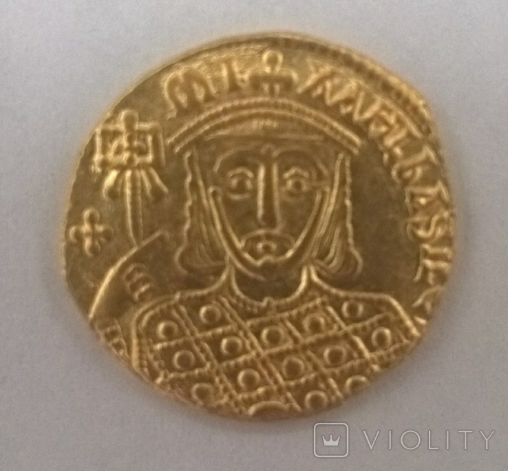 Солид Михаила III Византия