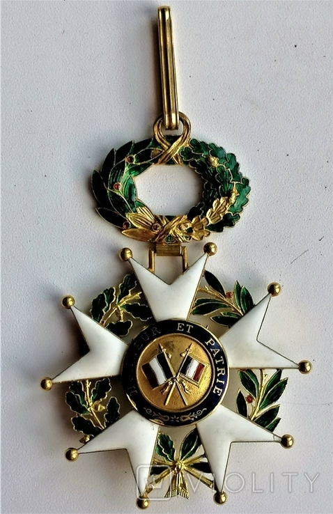 Орден Почесного легіону "Командор" ІІІ ступеню, шийний, Третя республіка, Франція, золото, фото №4