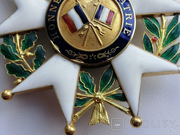 Орден Почесного легіону "Командор" ІІІ ступеню, шийний, Третя республіка, Франція, золото, фото №12