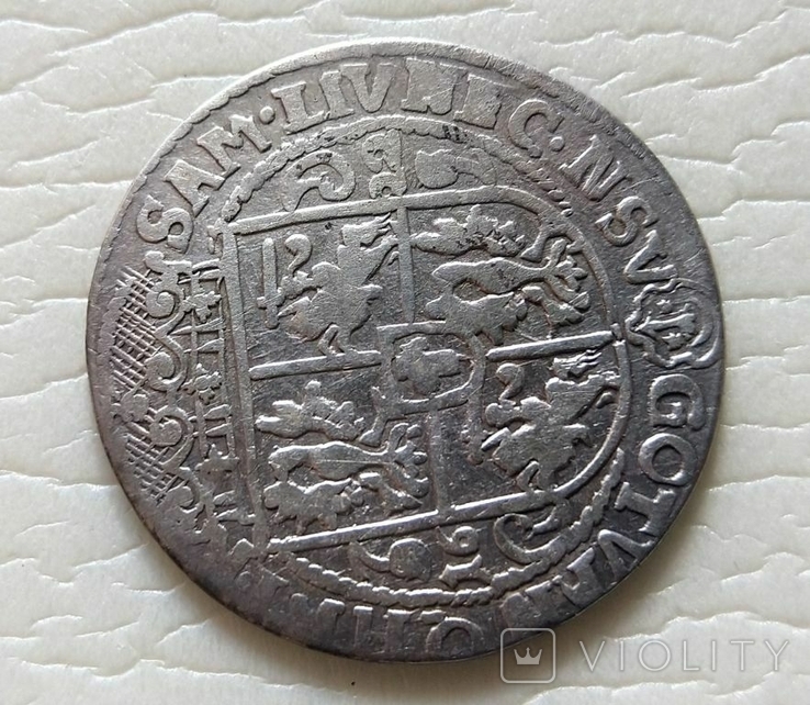 Польша. Коронный Орт Сигизмунда III. 1622 год. Быгдощ. PRVS:M (Ор2-1), фото №9