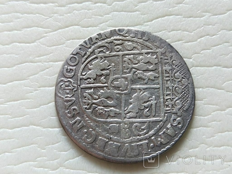 Польша. Коронный Орт Сигизмунда III. 1622 год. Быгдощ. PRVS:M (Ор2-1), фото №11