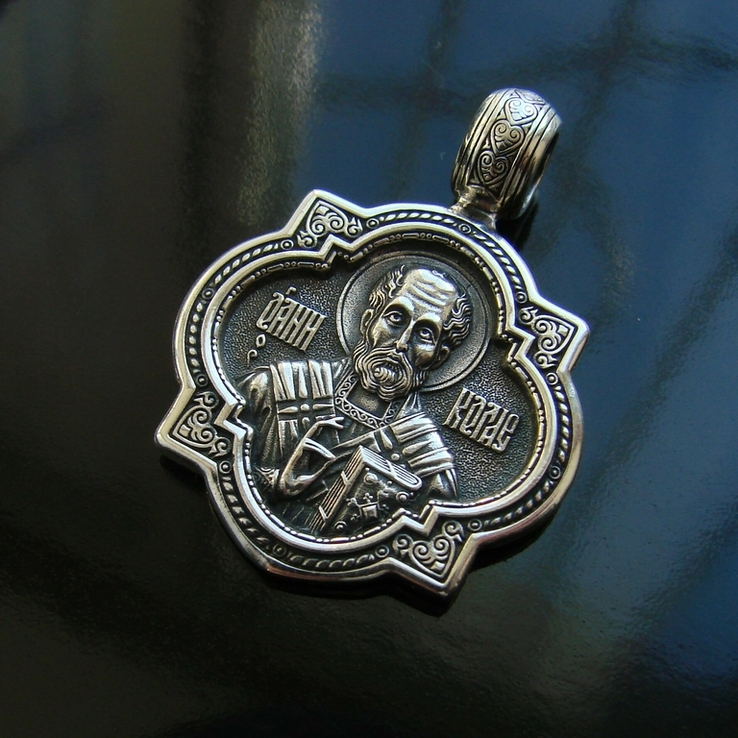Серебряный (925) кулон- образок (Иконка) Святитель Николай Чудотворец, фото №8