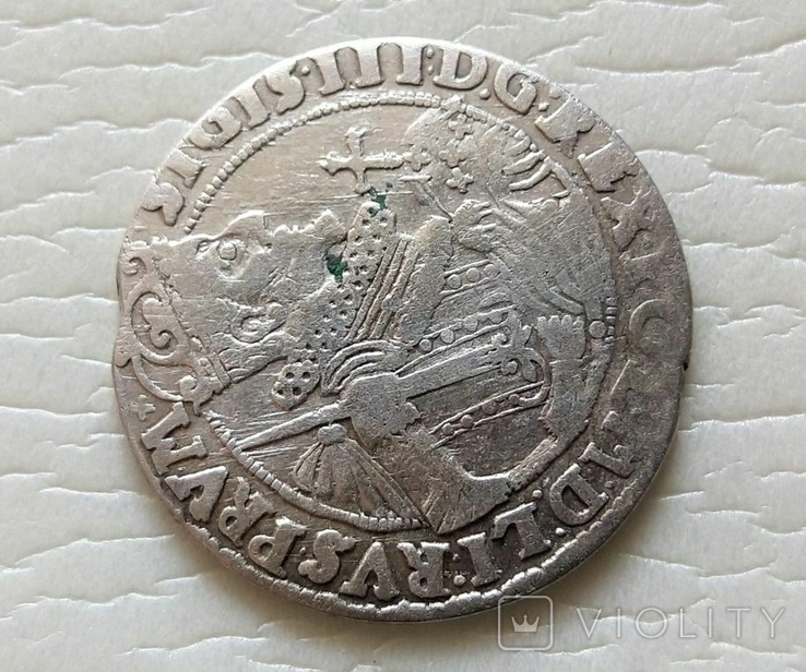 Польша. Коронный Орт Сигизмунда III. 1624 год. Быгдощ. PR:M (Ор2-3), фото №3