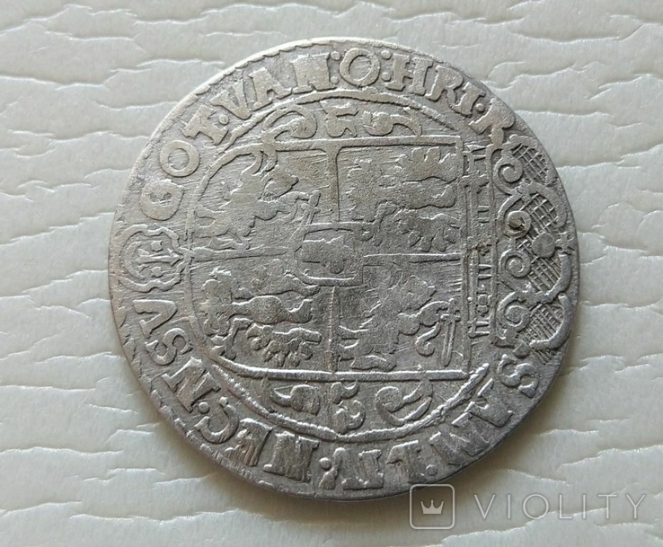 Польша. Коронный Орт Сигизмунда III. 1622 год. Быгдощ. PRVS:M (Ор2-4), фото №10