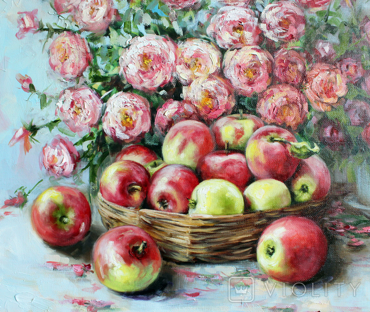 Троянди і яблука, фото №3