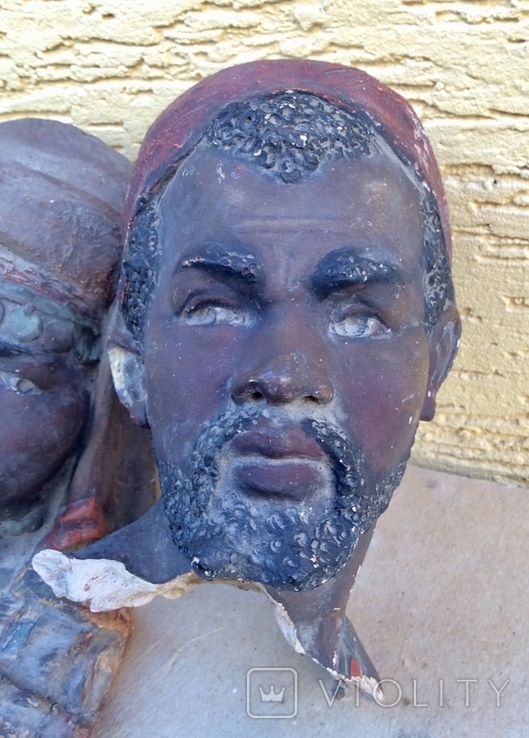 Скульптуры старые (головы), фото №4