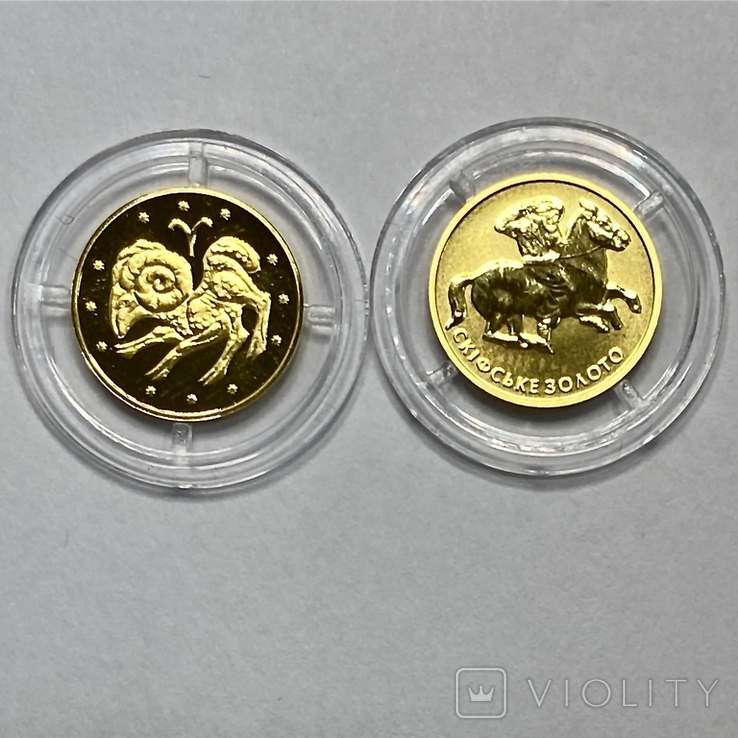 Лот - 2 монеты. 2005. 2006. НБУ (золото 999.9, вес 2,48 г), фото №12