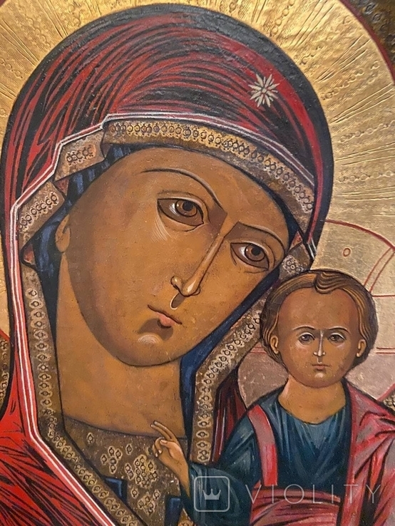 Икона Пресвятой Богородицы "Казанская", фото №5