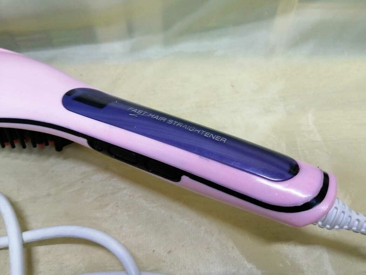 Расческа-выпрямитель Fast Hair Straightener 906, numer zdjęcia 4