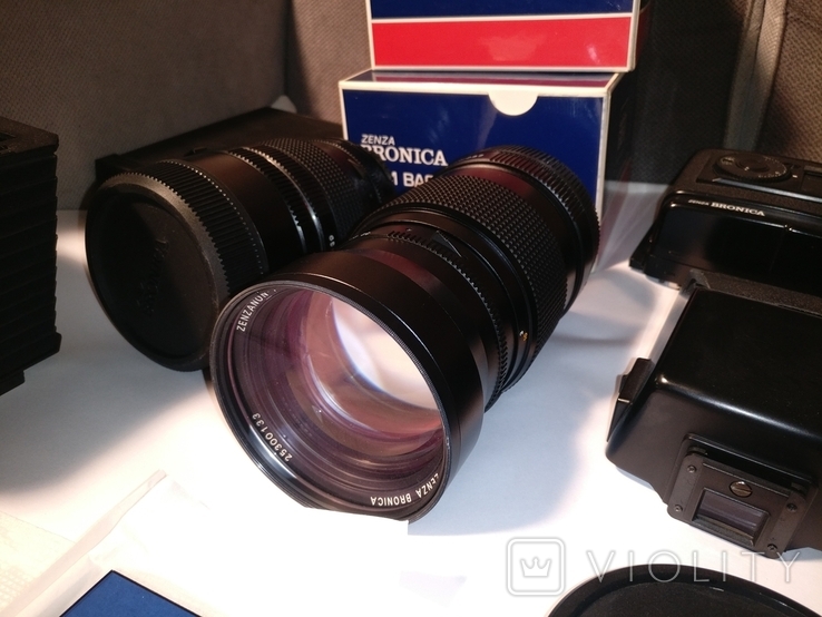 Среднеформатная пленочная камера Bronica gs1 (Made In Japan, Zenza Bronica), фото №7
