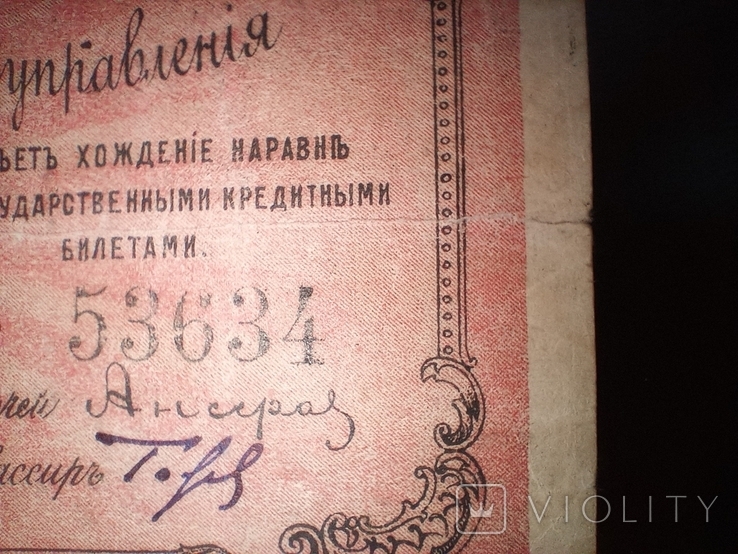 Цврицын. Городское самоуправление. 25 рублей 1918 г., фото №5