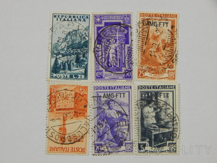 6 марок Италии