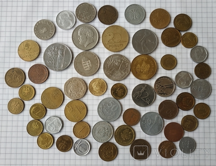Монети Європи