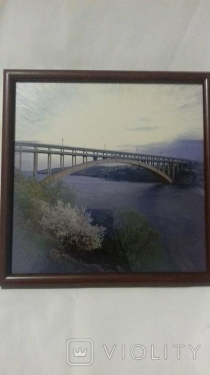 Фотокартина: Мост Преображенского Запорожье., фото №2