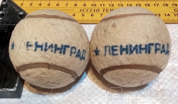 Мяч Ленинград мяч для большого тенниса 2 шт., фото №2