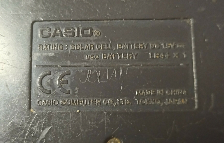 Калькулятор Casio. Made in Japan, фото №3