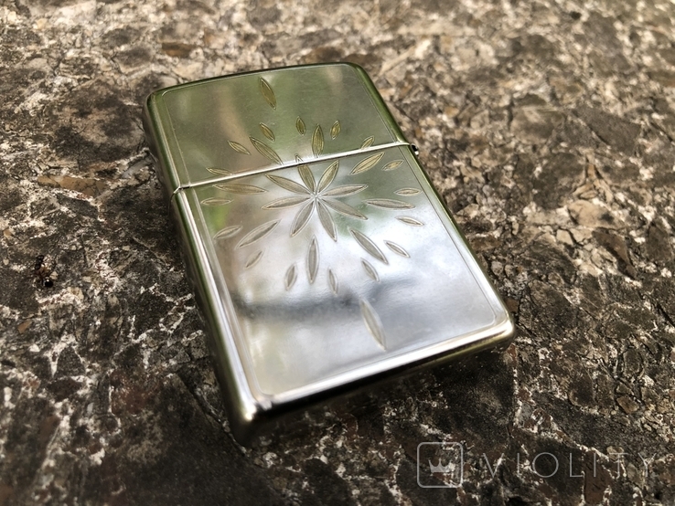 Zippo silver plate, фото №2