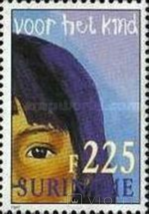 Суринам 1997 детские прически, фото №5