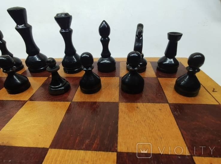 Шахматы деревянные с доской, фото №6
