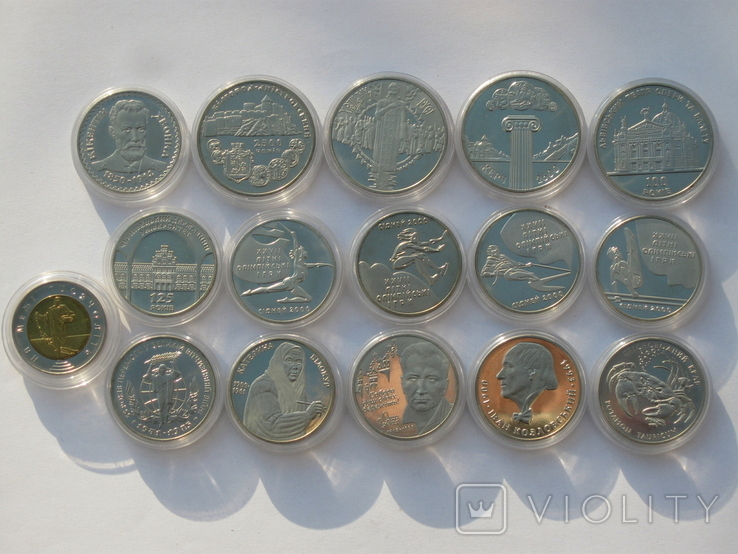 Годовий набір монет України 2000 рік ., фото №3