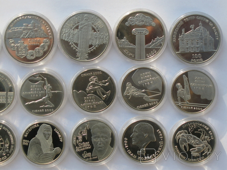 Годовий набір монет України 2000 рік ., фото №5