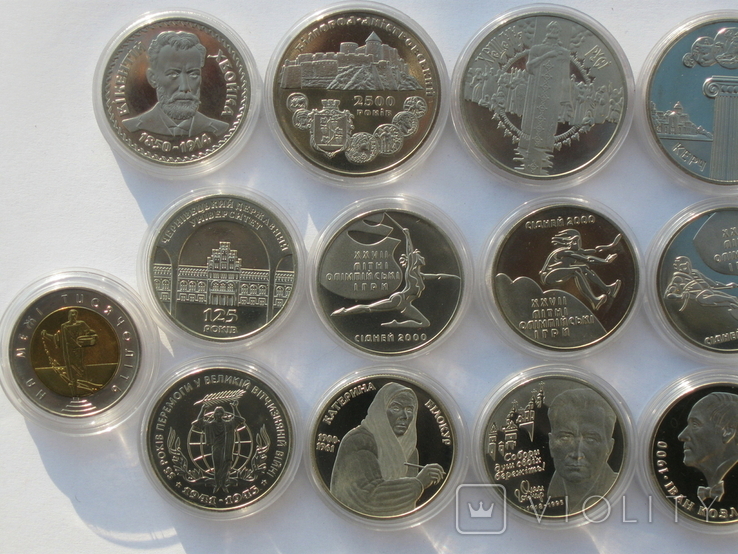 Годовий набір монет України 2000 рік ., фото №7