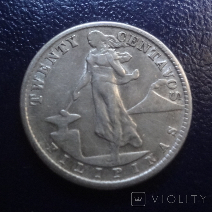 10 центавос 1944 Филиппины (Г.16.1), фото №2
