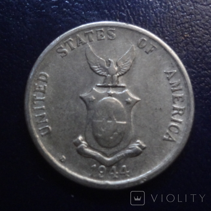 10 центавос 1944 Филиппины (Г.16.1), фото №3