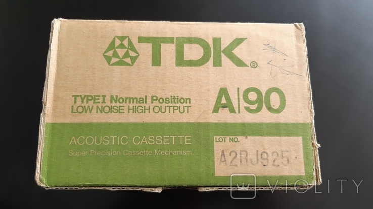 Касета TDK A 90 (Release year: 1986) 9 шт, photo number 3