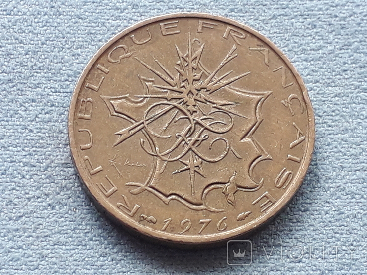 Франция 10 франков 1976 года, фото №3