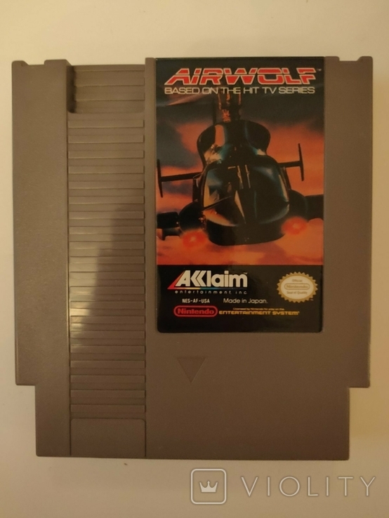 Картридж Nintendo NES Airwolf