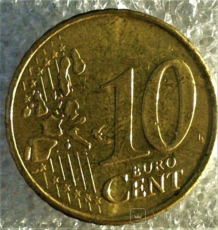 Німеччина 10 євроцентів, 2002, фото №2