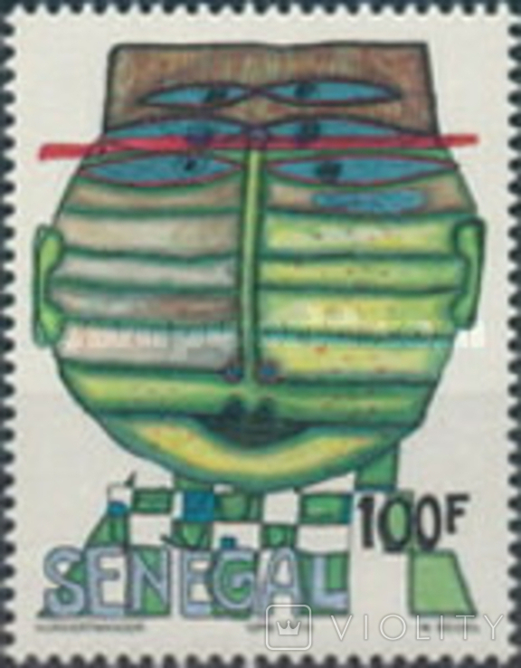 Сенегал 1979 современная живопись, фото №3