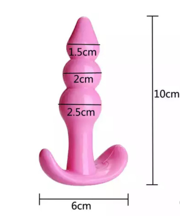 Анальная пробка силиконовая