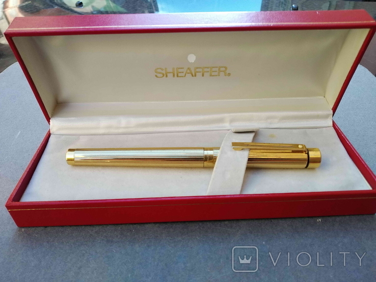 Авторучка Sheaffer Targa 14k gold fountain pen, фото №2